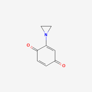 2,5-Cyclohexadiene-1,4-dione, 2-(1-aziridinyl)-