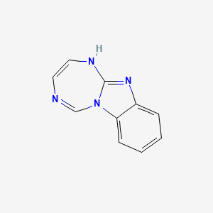 11H-[1,3,5]triazepino[3,2-a]benzimidazole