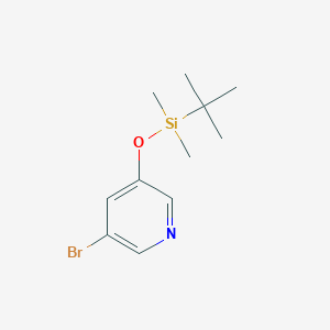 3-Bromo-5-(tert-butyldimethylsilyloxy)pyridine