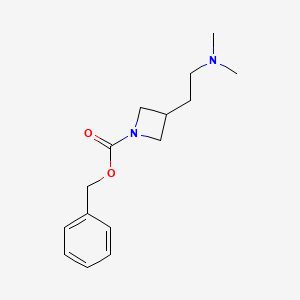 Benzyl 3-(2-(dimethylamino)ethyl)azetidine-1-carboxylate