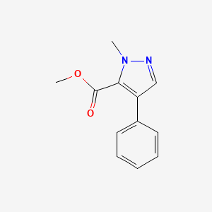 methyl 2-methyl-4-phenyl-2H-pyrazole-3-carboxylate