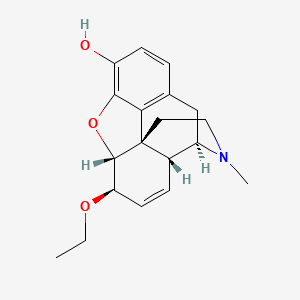 Morphinan-3-ol, 7,8-didehydro-4,5-alpha-epoxy-6-beta-ethoxy-17-methyl-