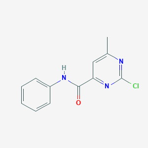 2-chloro-6-methyl-N-phenylpyrimidine-4-carboxamide