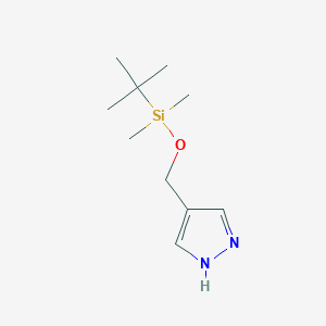 4-(((tert-Butyldimethylsilyl)oxy)methyl)-1H-pyrazole