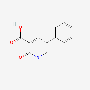 3-Pyridinecarboxylic acid, 1,2-dihydro-1-methyl-2-oxo-5-phenyl-