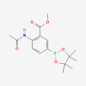 4-Acetamido-3-methoxycarbonylphenylboronic acid pinacol ester