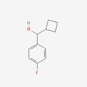 molecular formula C11H13FO B1397821 Cyclobutyl-(4-fluorophenyl)methanol CAS No. 1073477-15-2