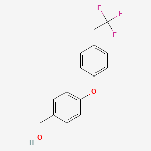 (4-(4-(2,2,2-Trifluoroethyl)phenoxy)phenyl)methanol