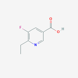 6-Ethyl-5-fluoronicotinic acid