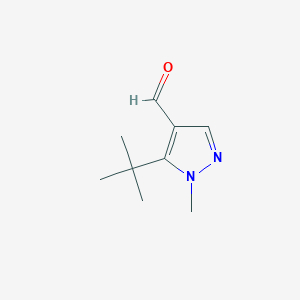 5-(tert-Butyl)-1-methyl-1H-pyrazole-4-carbaldehyde