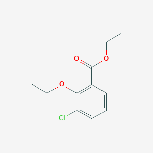 Benzoic acid, 3-chloro-2-ethoxy-, ethyl ester