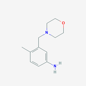 4-Methyl-3-(morpholinomethyl)aniline