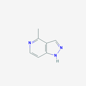 molecular formula C7H7N3 B1397846 4-Methyl-1H-pyrazolo[4,3-c]pyridine CAS No. 1140240-46-5