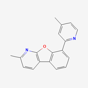 2-Methyl-8-(4-methyl-2-pyridinyl)benzofuro[2,3-b]pyridine