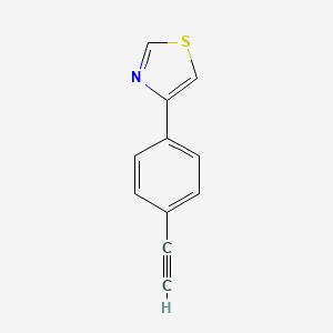 4-(4-ethynylphenyl)Thiazole