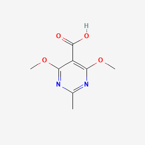 4,6-Dimethoxy-2-methyl-5-pyrimidinecarboxylic acid