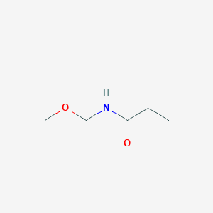 molecular formula C6H13NO2 B13978611 N-(methoxymethyl)isobutyramide 