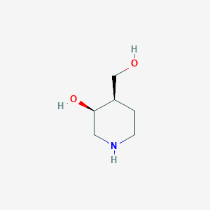 cis-4-(Hydroxymethyl)piperidin-3-OL