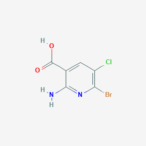 2-Amino-6-bromo-5-chloronicotinic acid