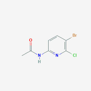 N-(5-bromo-6-chloropyridin-2-yl)acetamide