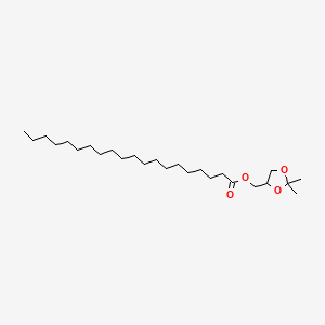 (2,2-Dimethyl-1,3-dioxolan-4-yl)methyl icosanoate