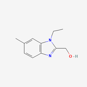 1-Ethyl-6-methyl-1h-benzimidazole-2-methanol