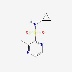 N-cyclopropyl-3-methylpyrazine-2-sulfonamide