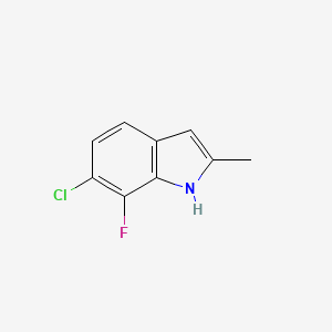 6-Chloro-7-fluoro-2-methyl-1H-indole