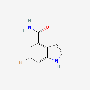 6-Bromo-1H-indole-4-carboxamide