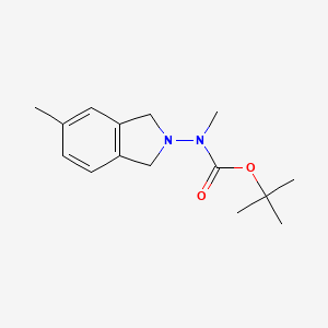 tert-Butyl methyl(5-methylisoindolin-2-yl)carbamate