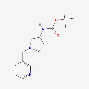 Tert-butyl (1-(pyridin-3-ylmethyl)pyrrolidin-3-yl)carbamate