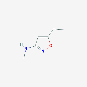 5-ethyl-N-methylisoxazol-3-amine