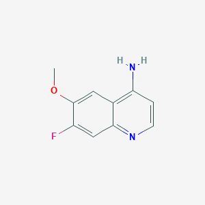 7-Fluoro-6-methoxyquinolin-4-amine