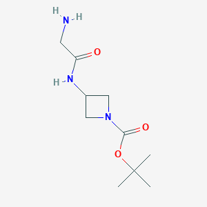 Tert-butyl 3-(aminoacetylamino)-1-azetidinecarboxylate