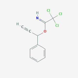 1-Phenylprop-2-yn-1-yl 2,2,2-trichloroethanimidate