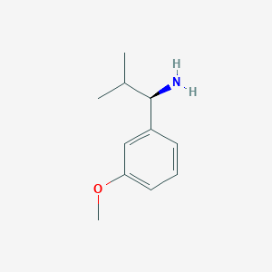 (R)-1-(3-methoxyphenyl)-2-methylpropylamine