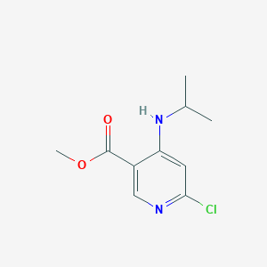 Methyl 6-chloro-4-(isopropylamino)nicotinate