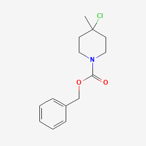 Benzyl 4-chloro-4-methylpiperidine-1-carboxylate