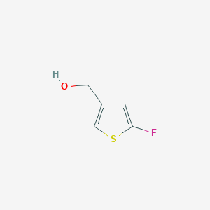 molecular formula C5H5FOS B13979392 5-Fluoro-3-thiophenemethanol 