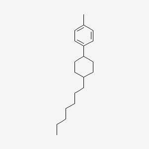 1-(trans-4-Heptylcyclohexyl)-4-methylbenzene