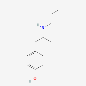 4-[2-(Propylamino)propyl]phenol