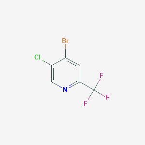 4-Bromo-5-chloro-2-(trifluoromethyl)pyridine