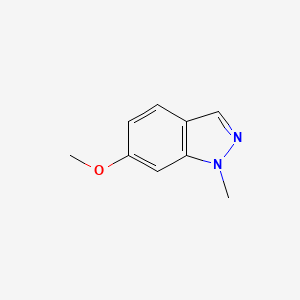 molecular formula C9H10N2O B1397961 6-Methoxy-1-methyl-1H-indazole CAS No. 1236127-55-1