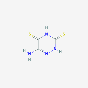 6-Amino-1,2,4-triazine-3,5(2h,4h)-dithione