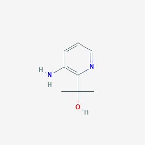 2-(3-Aminopyridin-2-yl)propan-2-ol