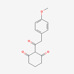 2-[(4-Methoxyphenyl)acetyl]cyclohexane-1,3-dione