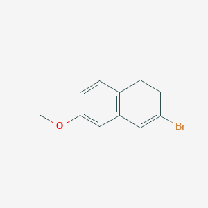 3-Bromo-6-methoxy-1,2-dihydronaphthalene