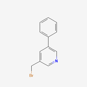 3-(Bromomethyl)-5-phenylpyridine