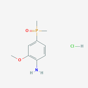 4-(Dimethylphosphoryl)-2-methoxyaniline hydrochloride