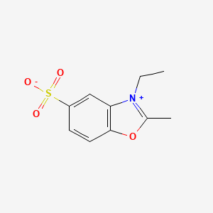 Benzoxazolium, 3-ethyl-2-methyl-5-sulfo-, inner salt